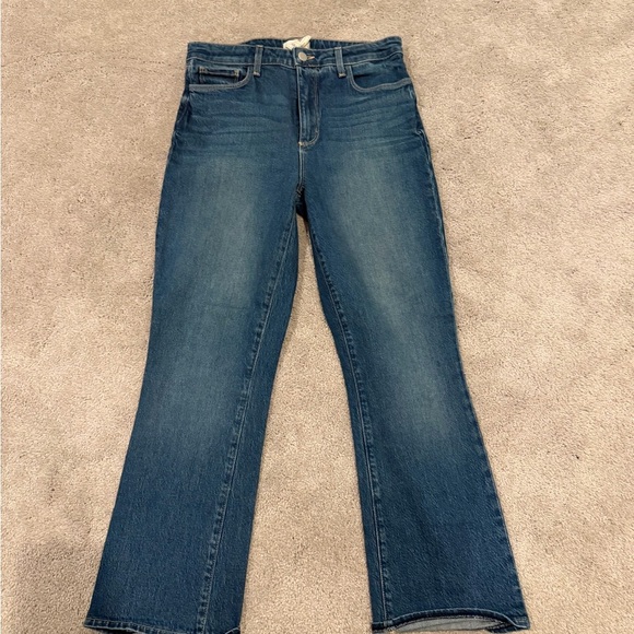 L'AGENCE Mira Ultra Highrise Micro Bootcut Crop Jean - Picture 3 of 8